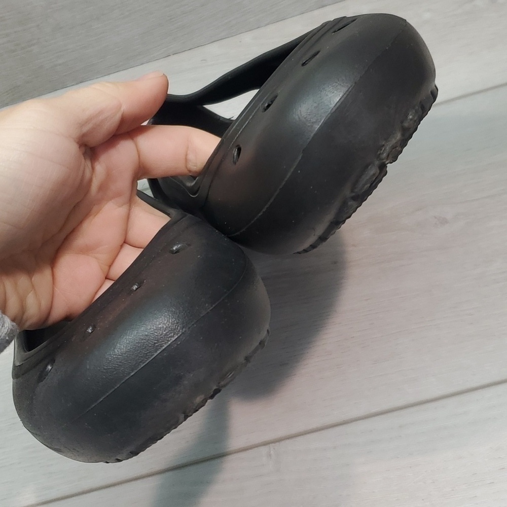 Crocs Women Kadee Comfort Rubber Loafer Flats shoes sz 10 - Picture 5 of 11